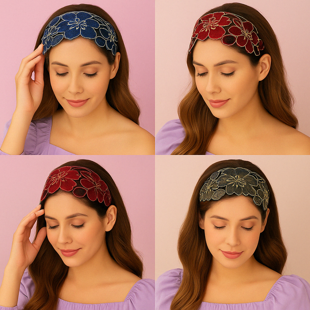 SET IMPORTADO! SETX4 DIADEMAS DAISY
