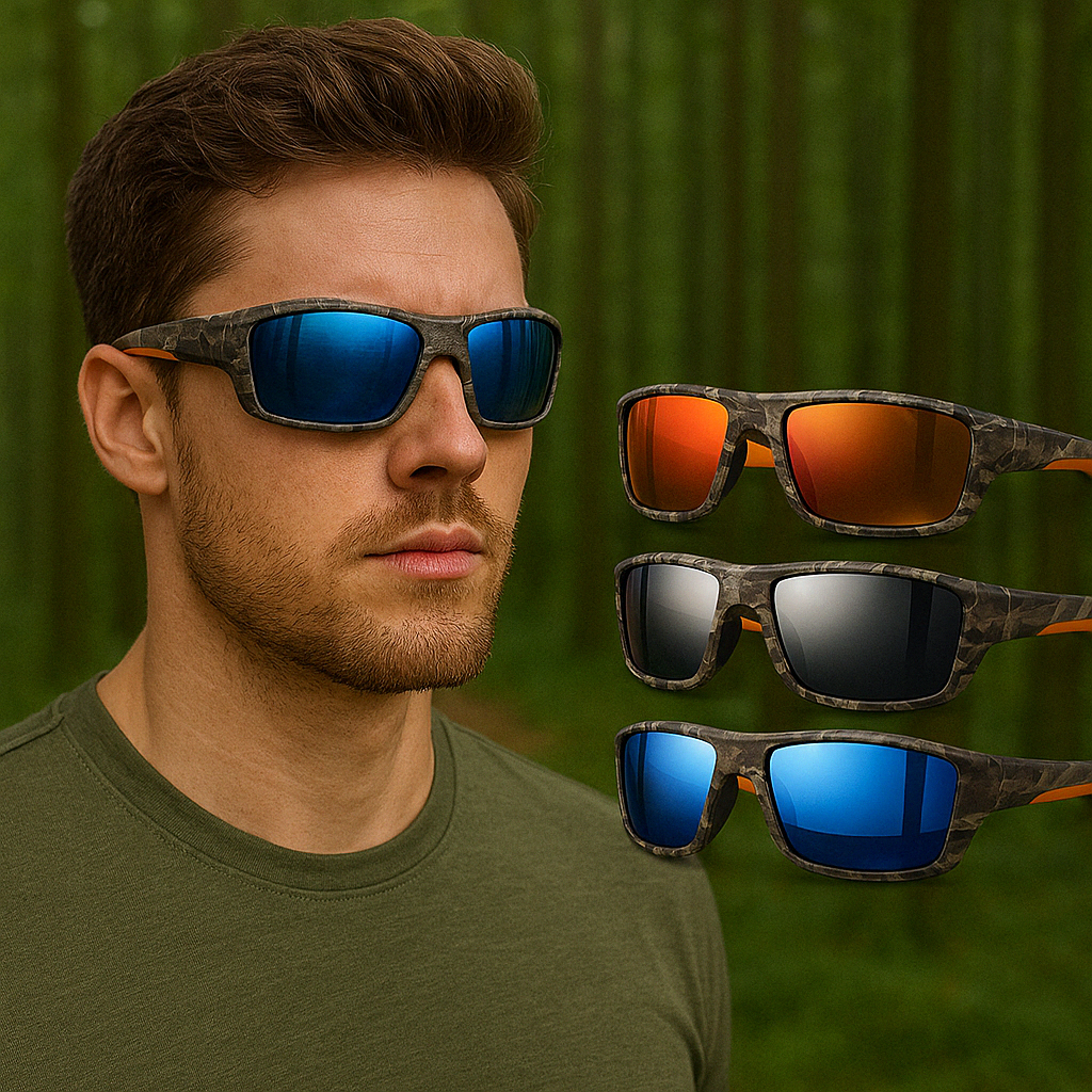 🔥OFERTA LIMITADA🔥 SET X 3 GAFAS CAMUFLADAS RED ICE