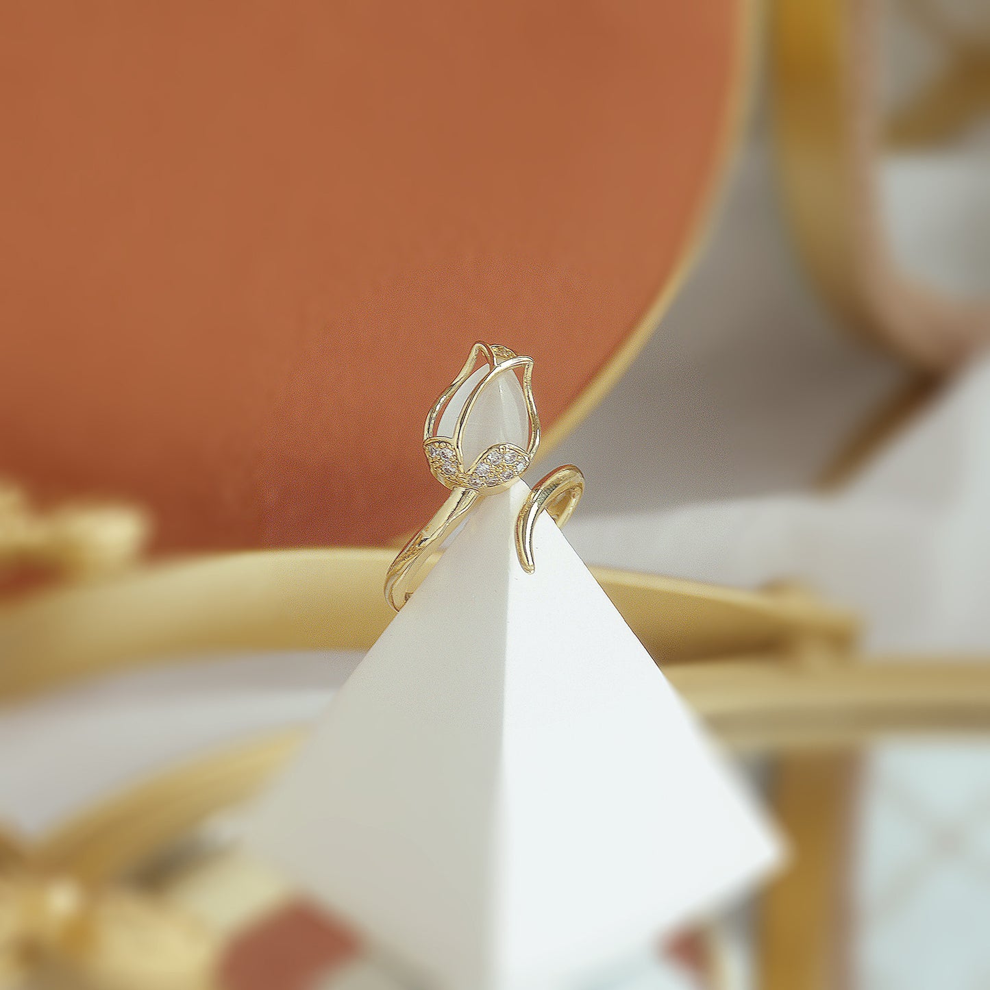 ¡JOYERIA EXCLUSIVA! ANILLO AJUSTABLE TULIPAN ✨