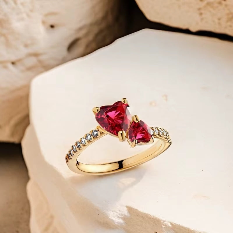 REGALO DEL MES! ANILLO DE PROMESA HALO HEART💕