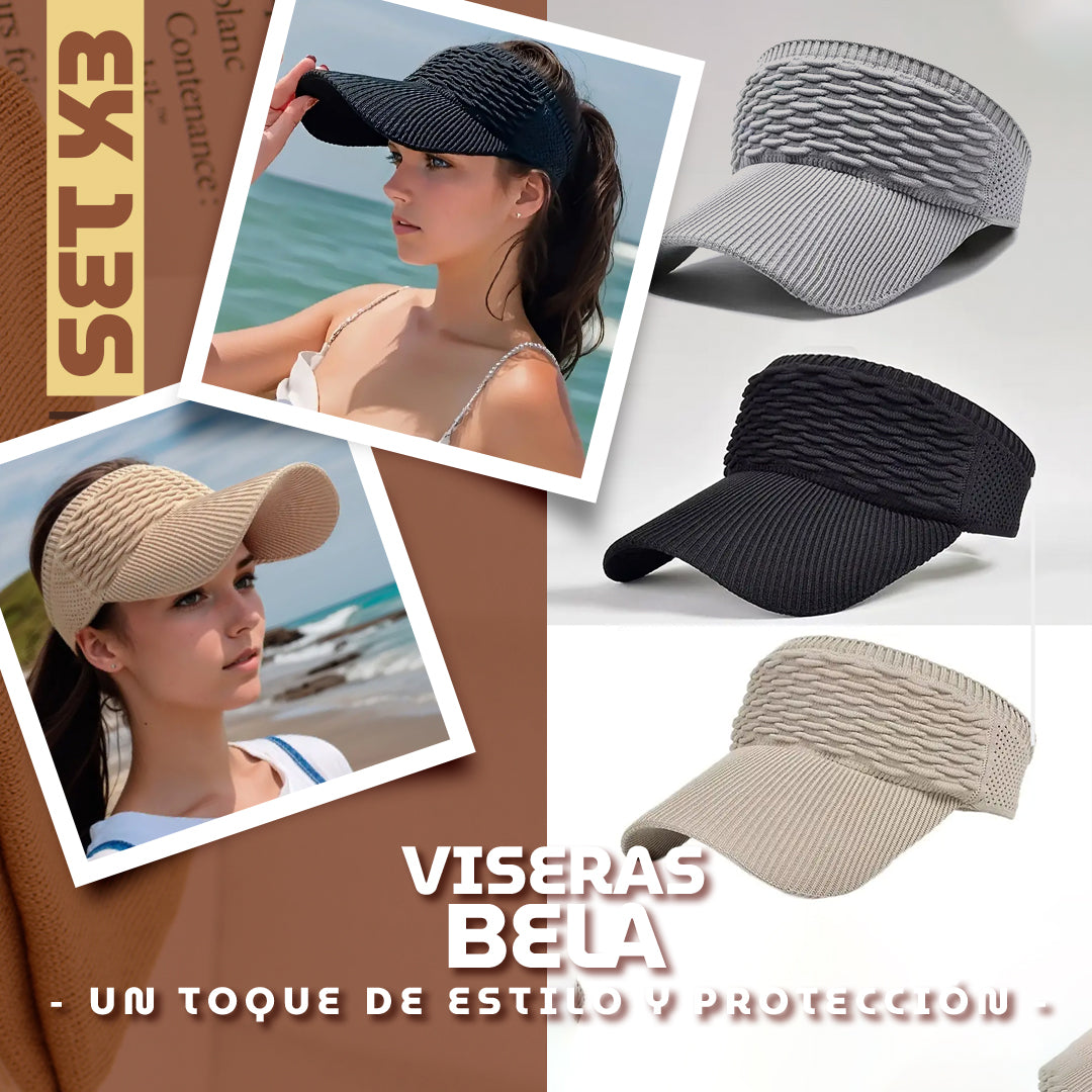 COLECCION EXCLUSIVA! SET X3 VISERAS BELA