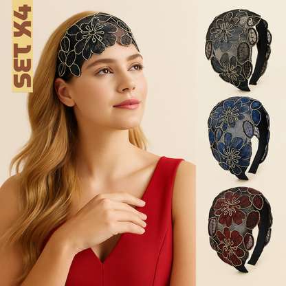 SET IMPORTADO!  SETX4 DIADEMAS DAISY