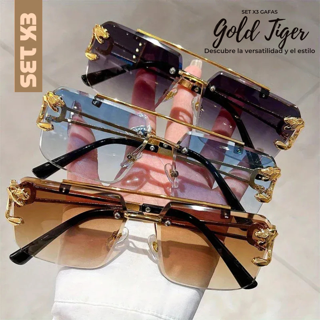 GOLD TIGER™️ Set de Gafas de sol calidad Premium