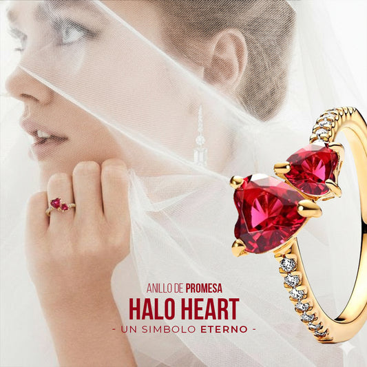 REGALO DEL MES! ANILLO DE PROMESA HALO HEART💕