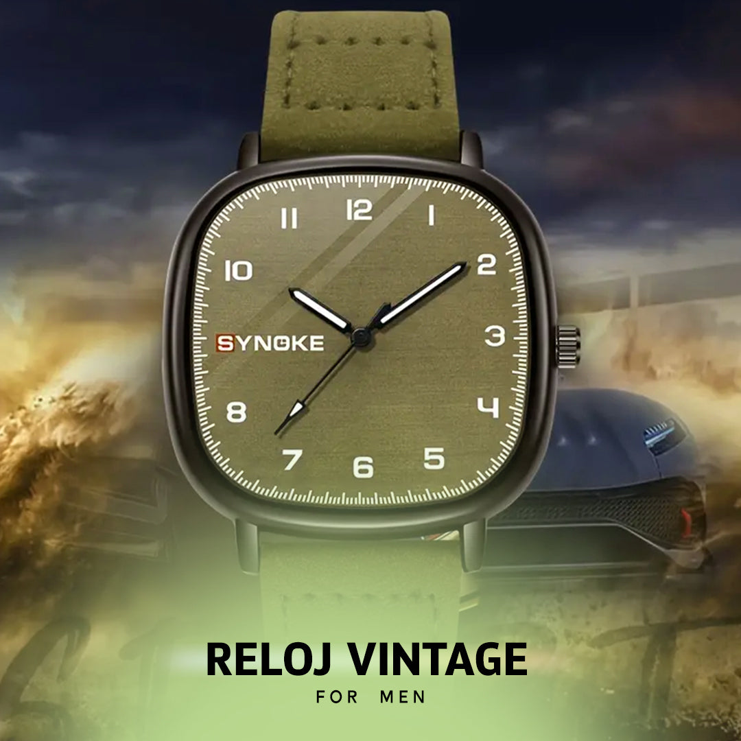 EXCLUSIVO! RELOJ VINTAGE FOR-MEN😎