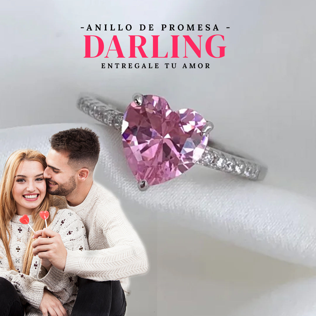 JOYERIA EXCLUSIVA! ANILLO DE PROMESA AJUSTABLE DARLING