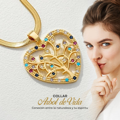 JOYERIA EXCLUSIVA! COLLAR ARBOL DE LA VIDA