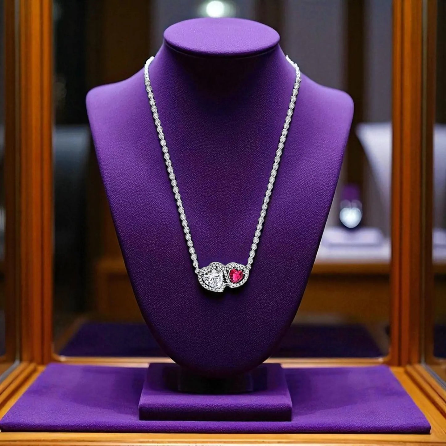 MAS VENDIDO! COLLAR HALO HEART💕