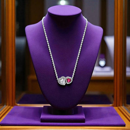 MAS VENDIDO! COLLAR HALO HEART💕