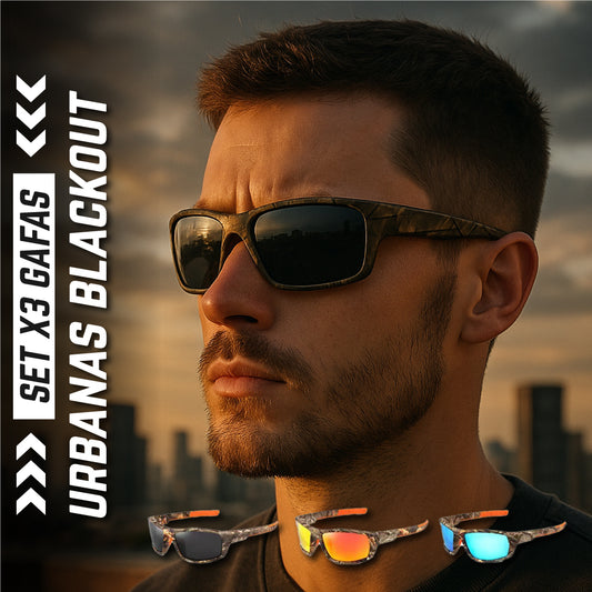 OFERTA ESPECIAL! SET X 3 GAFAS URBANAS BLACKOUT